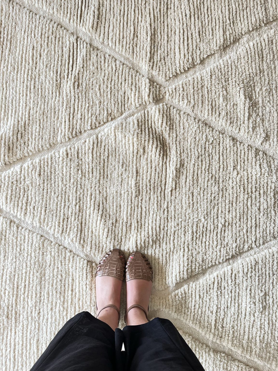 alfombra bereber beni ouarain blanca 4